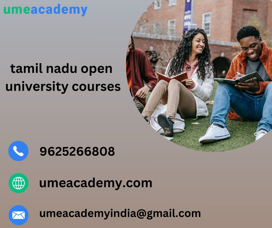Tamil Nadu Open University Courses